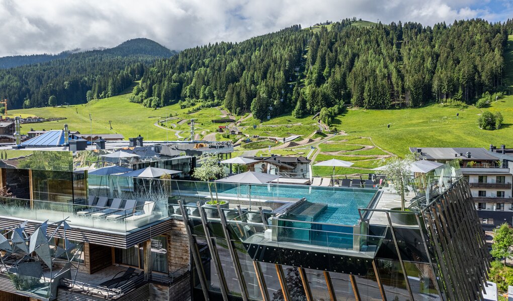 Hotel and surroundings summer