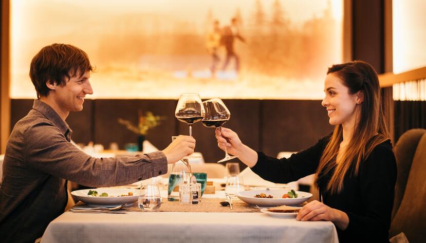 wine and dine for couple Leogang