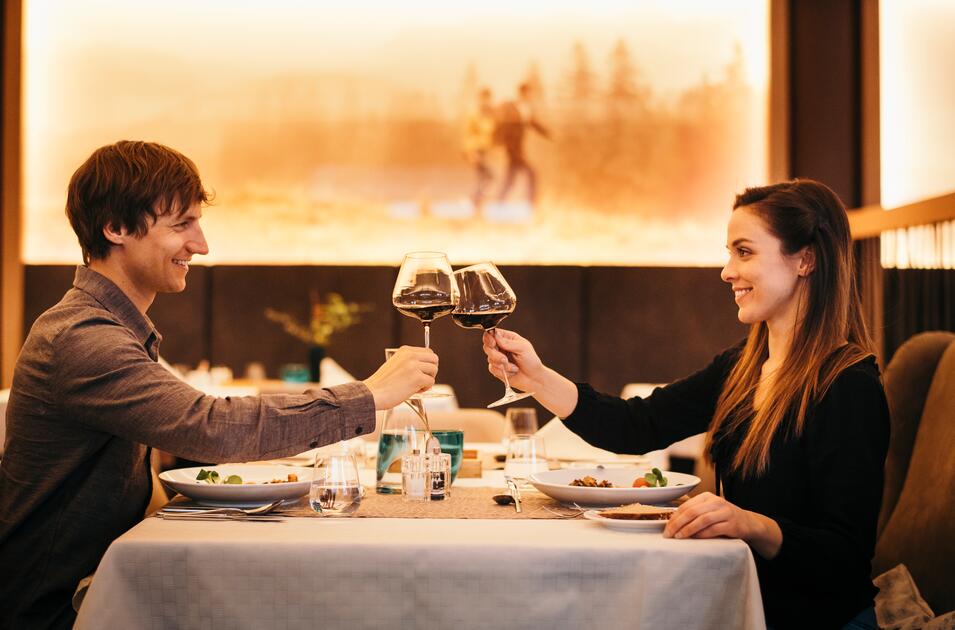Wine and Dine für Paar Leogang
