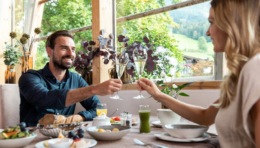 breakfast for two in Leogang