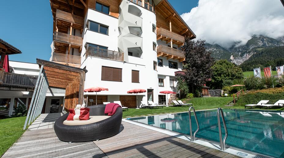 wellness hotel with outdoor pool Leogang