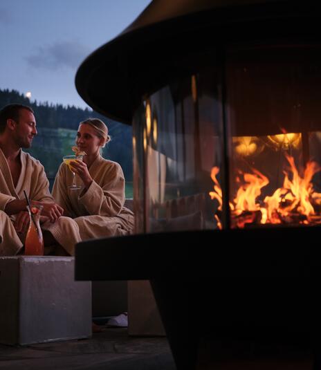 romantic holiday in the mountains