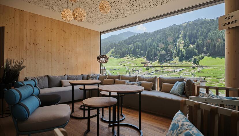 Wellness mit Aussicht auf Berge