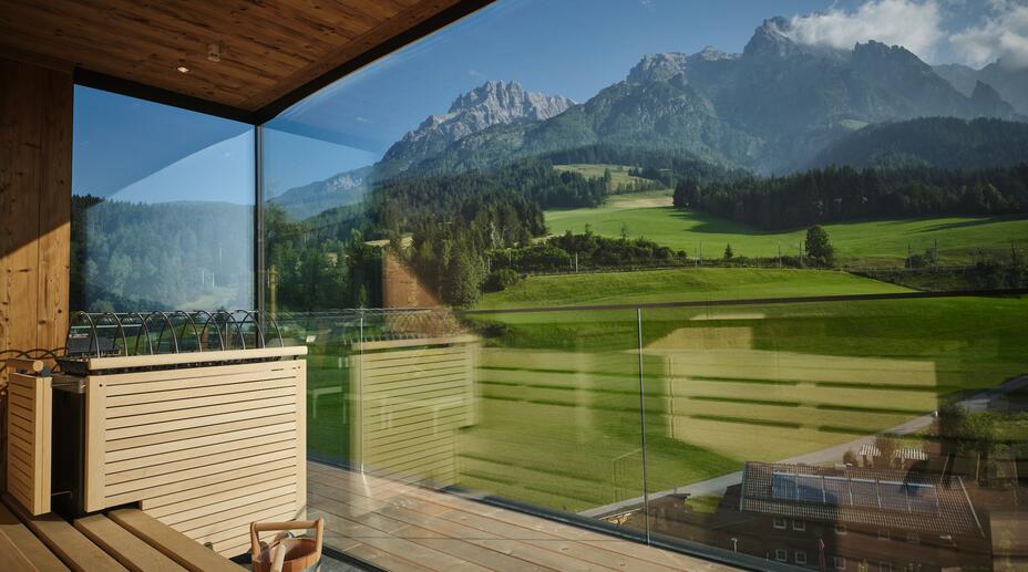 Hotel mit Panorama Sauna