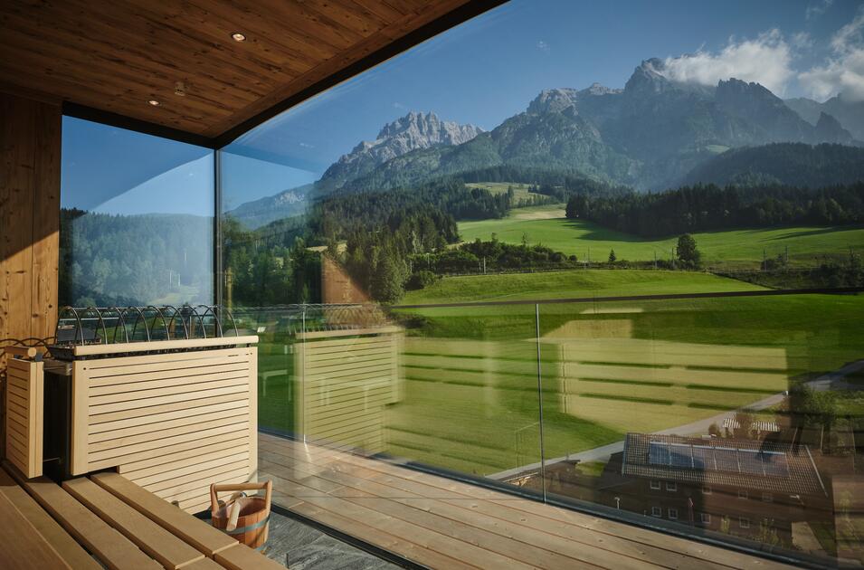 Hotel mit Panorama Sauna