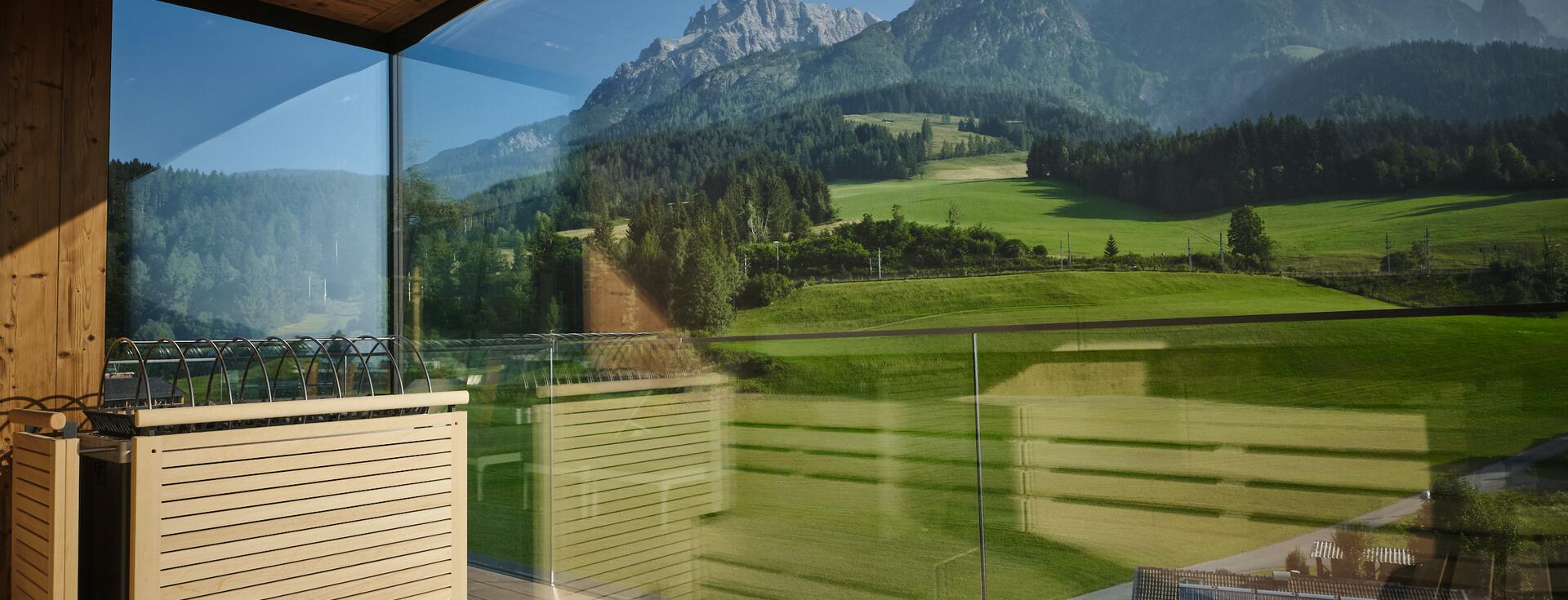 Hotel mit Panorama Sauna