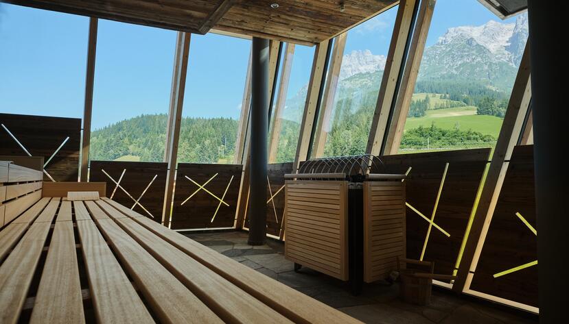 Sauna in den Bergen Salzburg