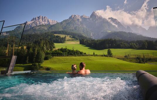 hotel with infinity pool Salzburg