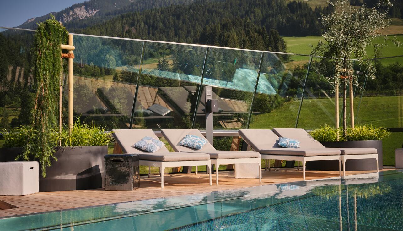 Wellnesshotel mit Rooftop Pool