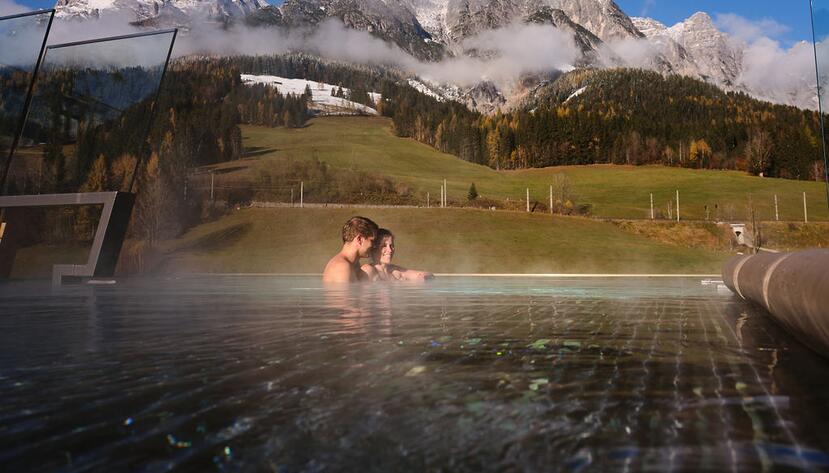 couples holiday with infinity pool