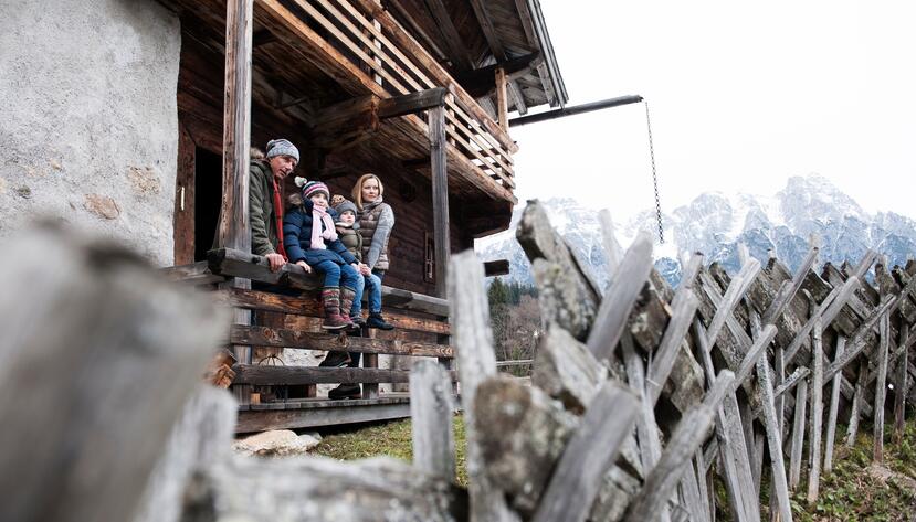 Familienwanderung Abergalm Leogang