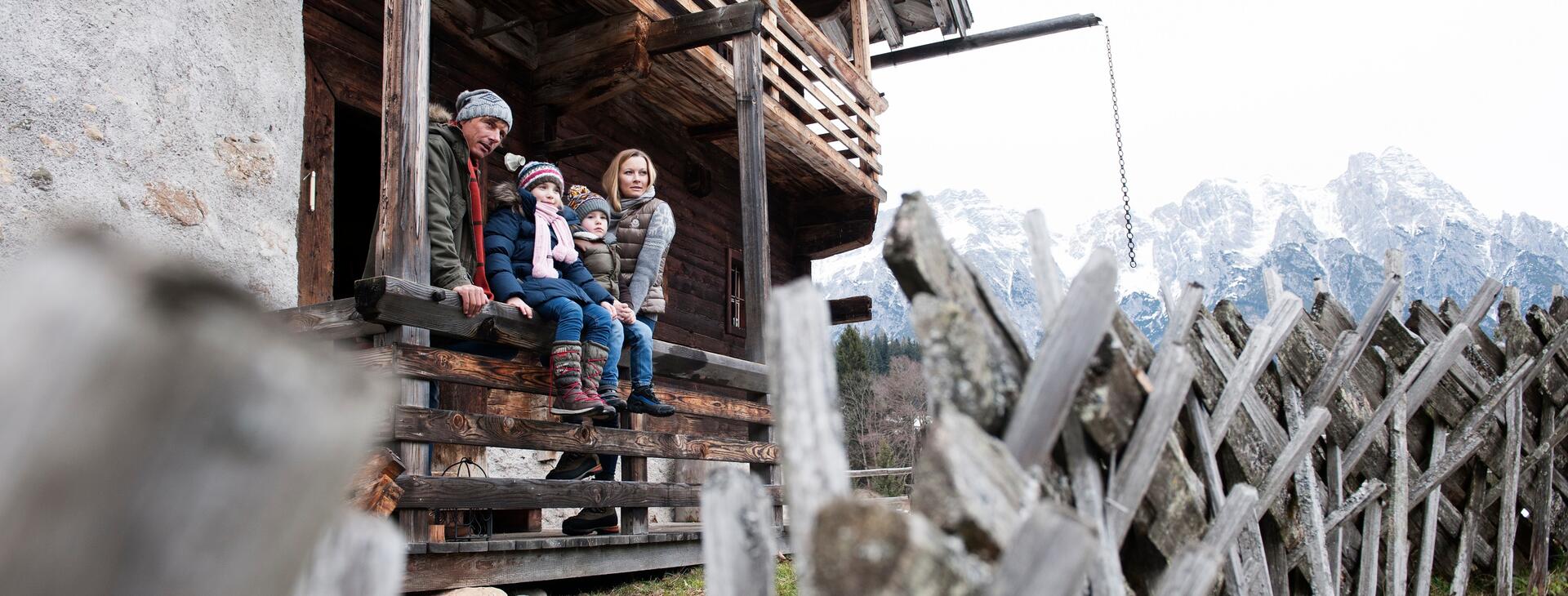 Familienwanderung Abergalm Leogang