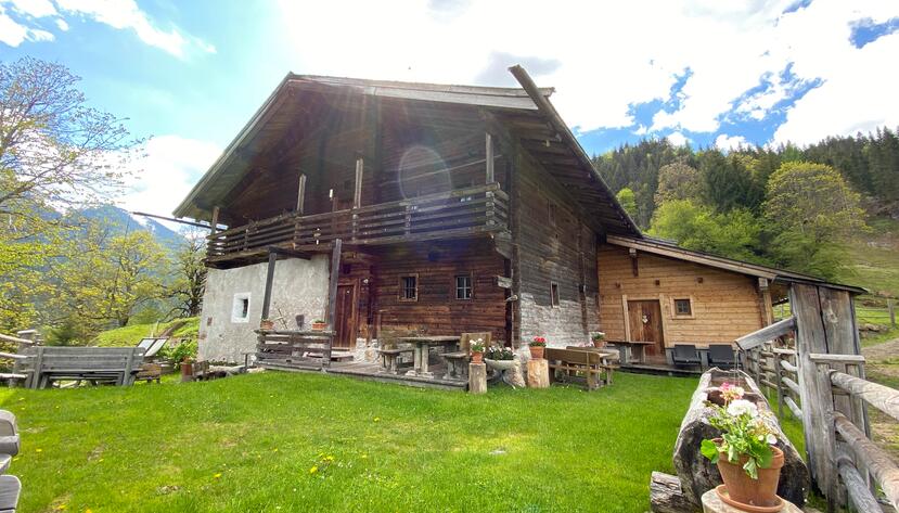 Abergalm alpine hut Leogang