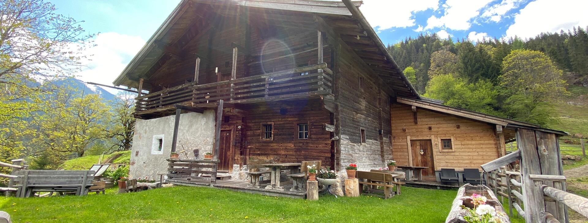 Abergalm alpine hut Leogang