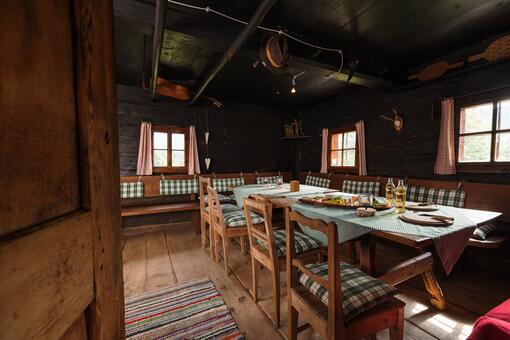 Essbereich Abergalm Salzburger Hof Leogang