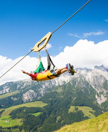 Flying Fox in Leogang