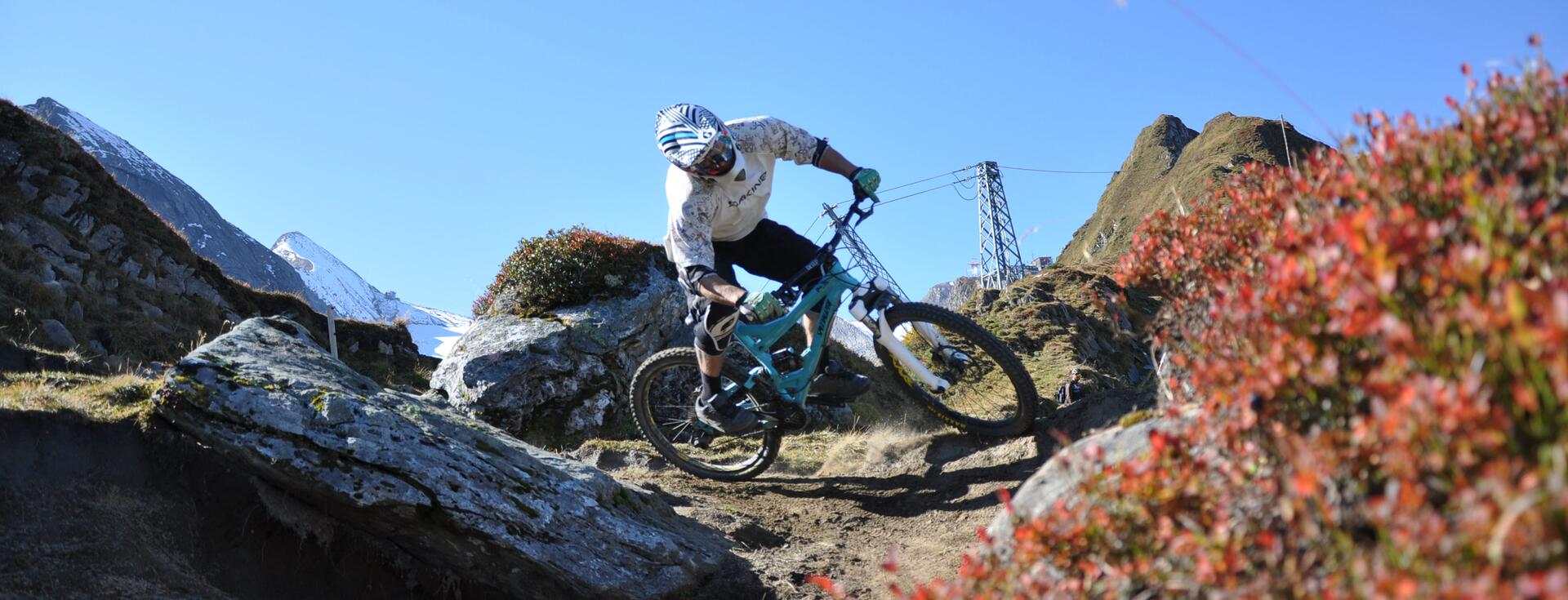 mountain biking Kitzsteinhorn