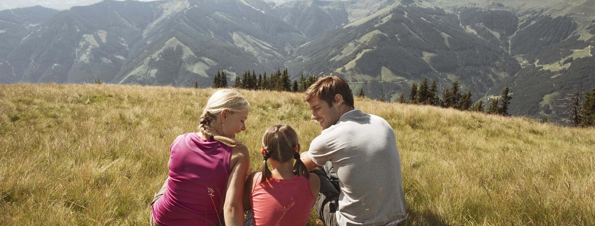 Wanderurlaub mit Kind Salzburger Land