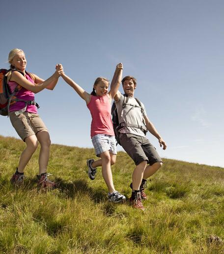 hiking holiday with children Salzburger Land