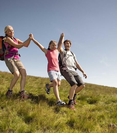 Wanderurlaub mit Kindern Salzburger Land