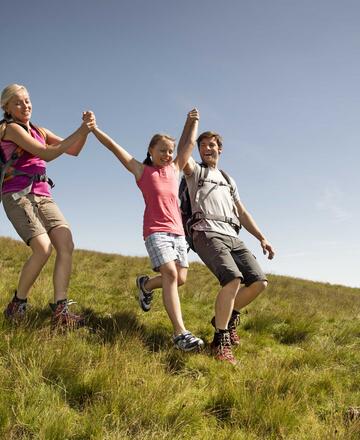 Wanderurlaub mit Kindern Salzburger Land