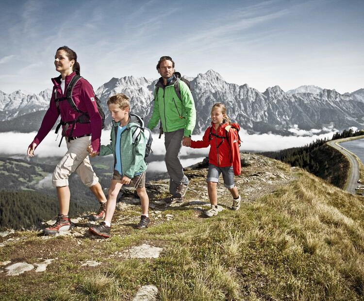 Wanderurlaub mit Familie Salzburger Land
