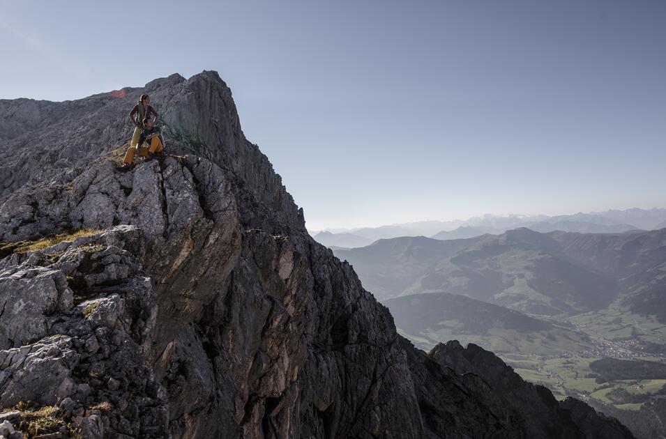 Klettern Leogang Sommer