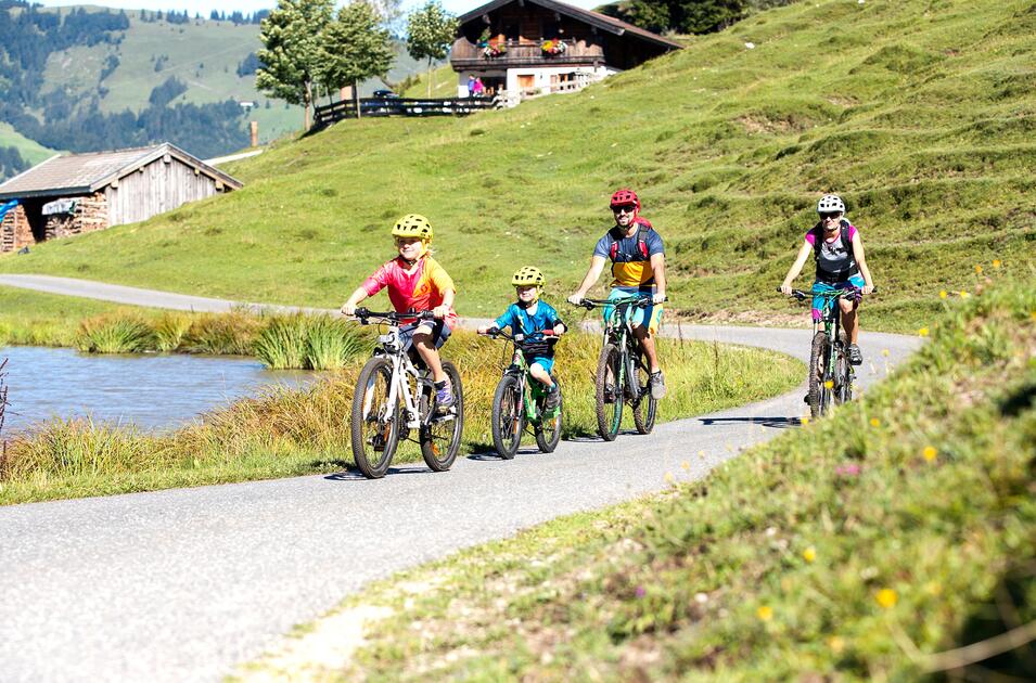 cycling holiday with family Salzburger Land