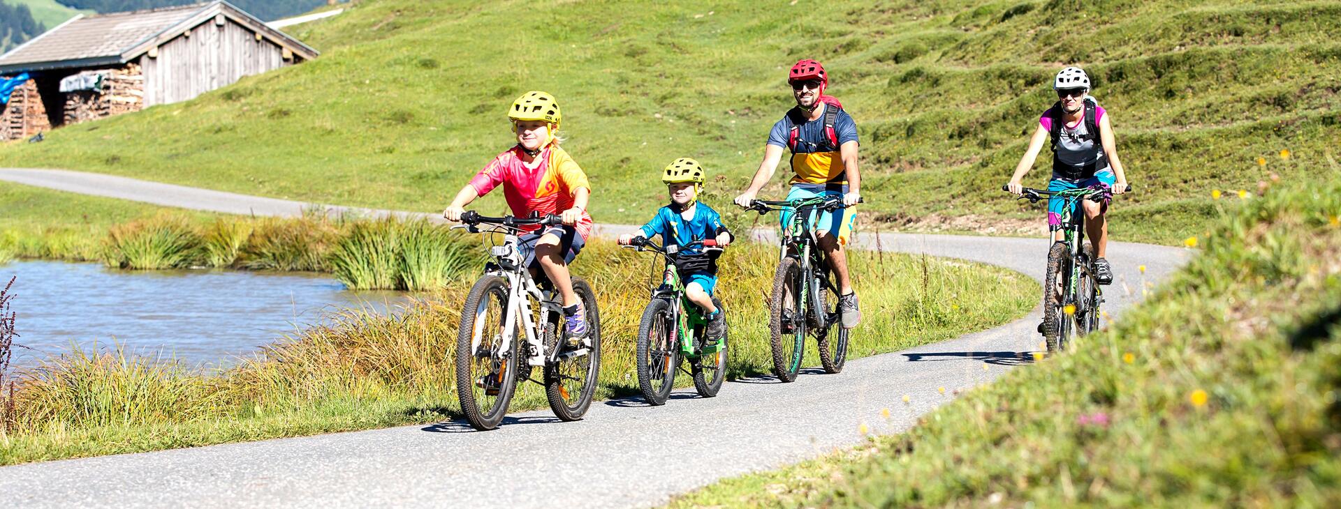 cycling holiday with family Salzburger Land