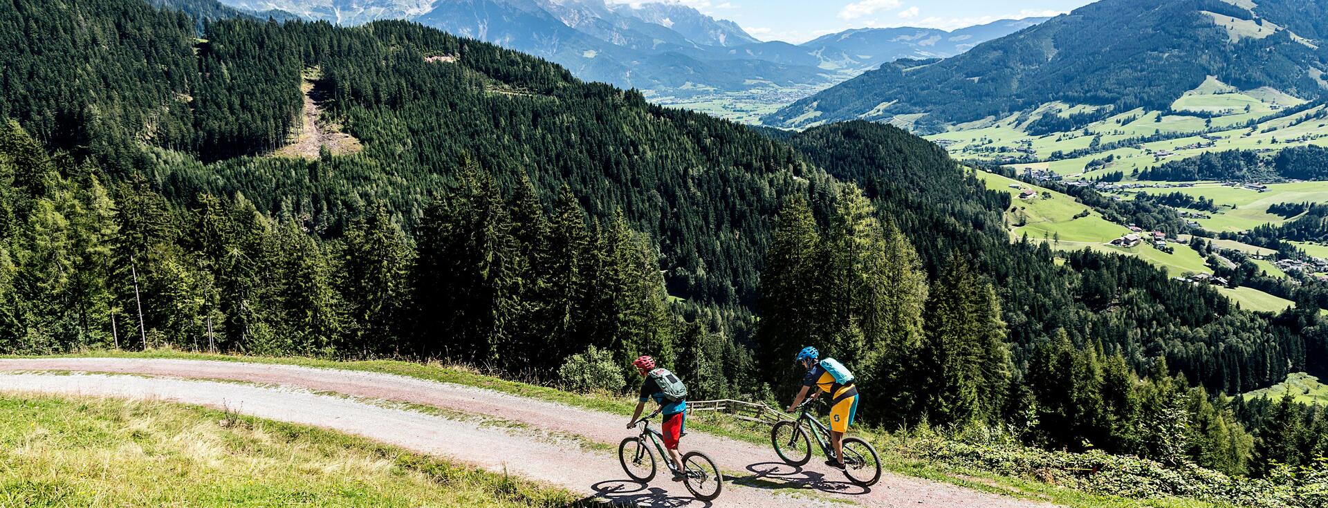 mountain bike holidays Salzburger Land