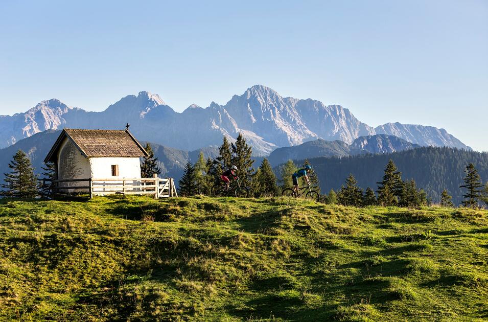 Mountainbiken im Sommerurlaub in Leogang