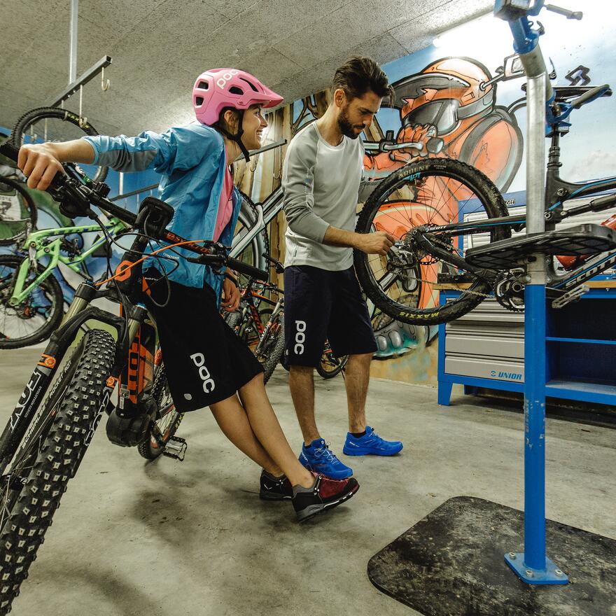 bike service Salzburger Hof Leogang