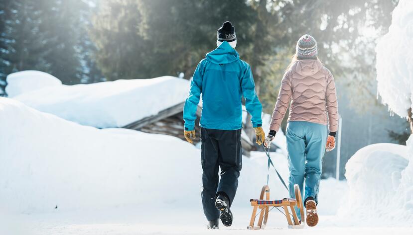 tobogganing Leogang