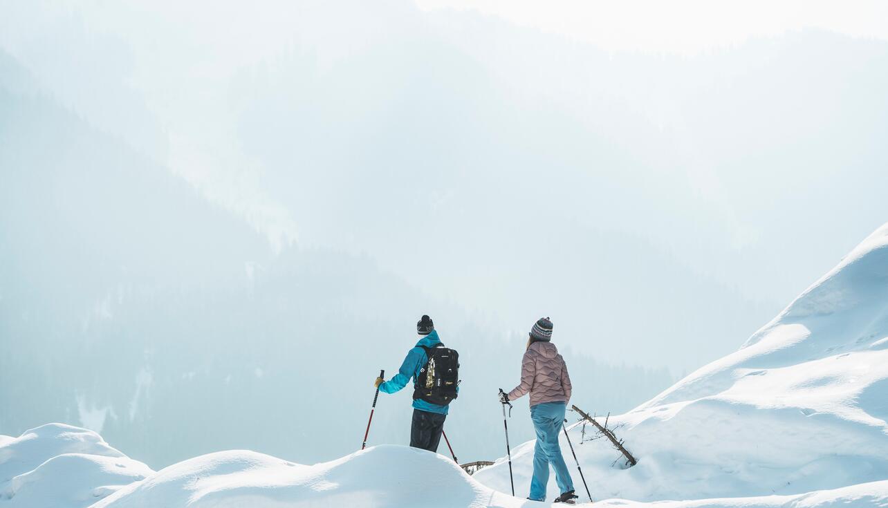 winter hiking in the Salzburger Land