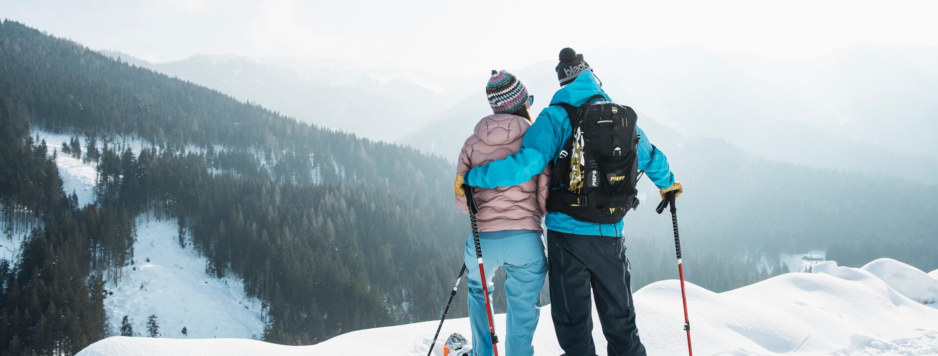 snowshoe hiking Leogang