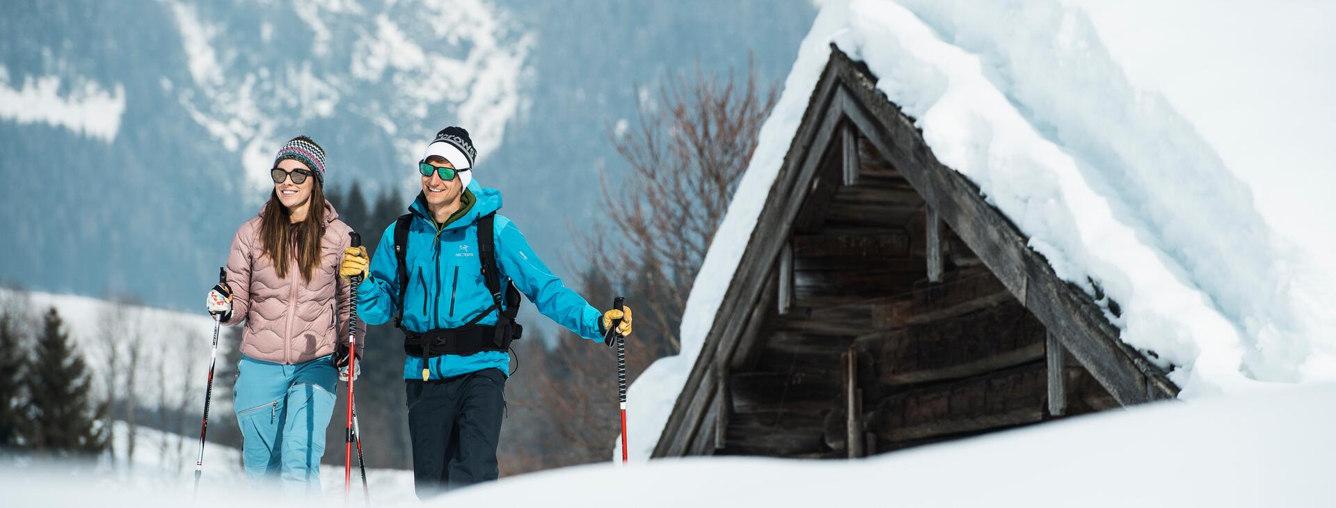 snowshoe hike Salzburger Land