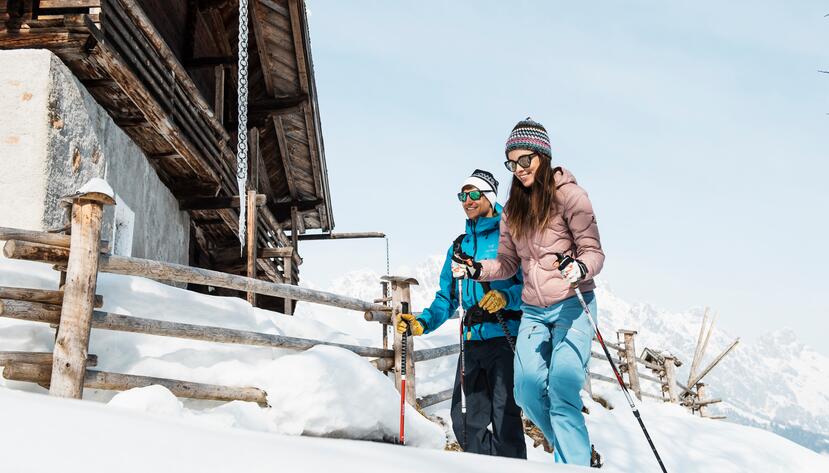 winter hiking in the active holiday Salzburger Land