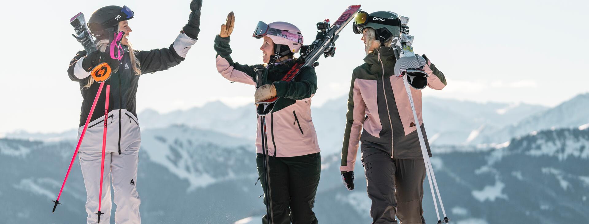 Sonnenskilauf im Skicircus