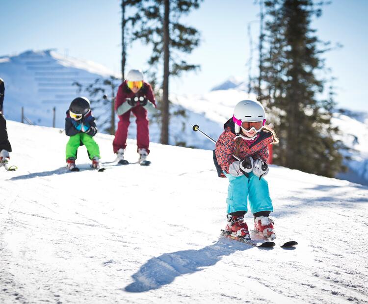 Familien Skiurlaub Skigebiet Leogang