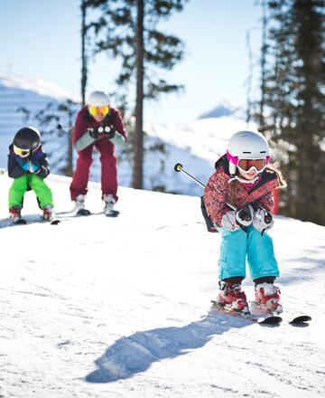 Familien Skiurlaub Skigebiet Leogang