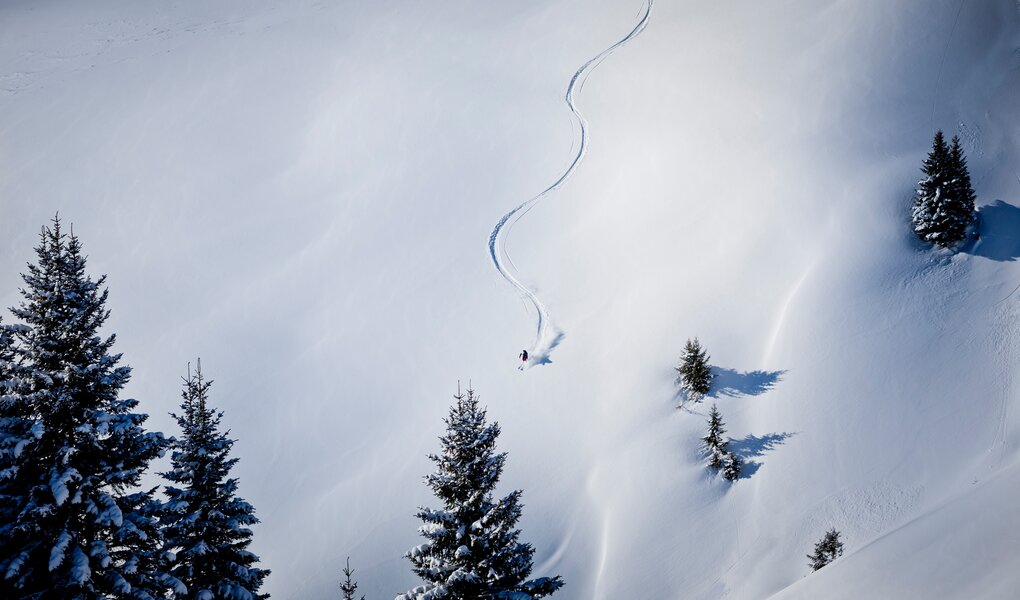 Freeskiing in Leogang