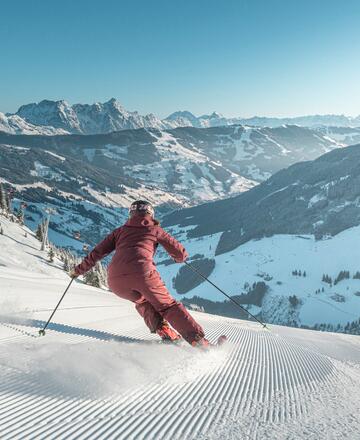 skiing Leogang
