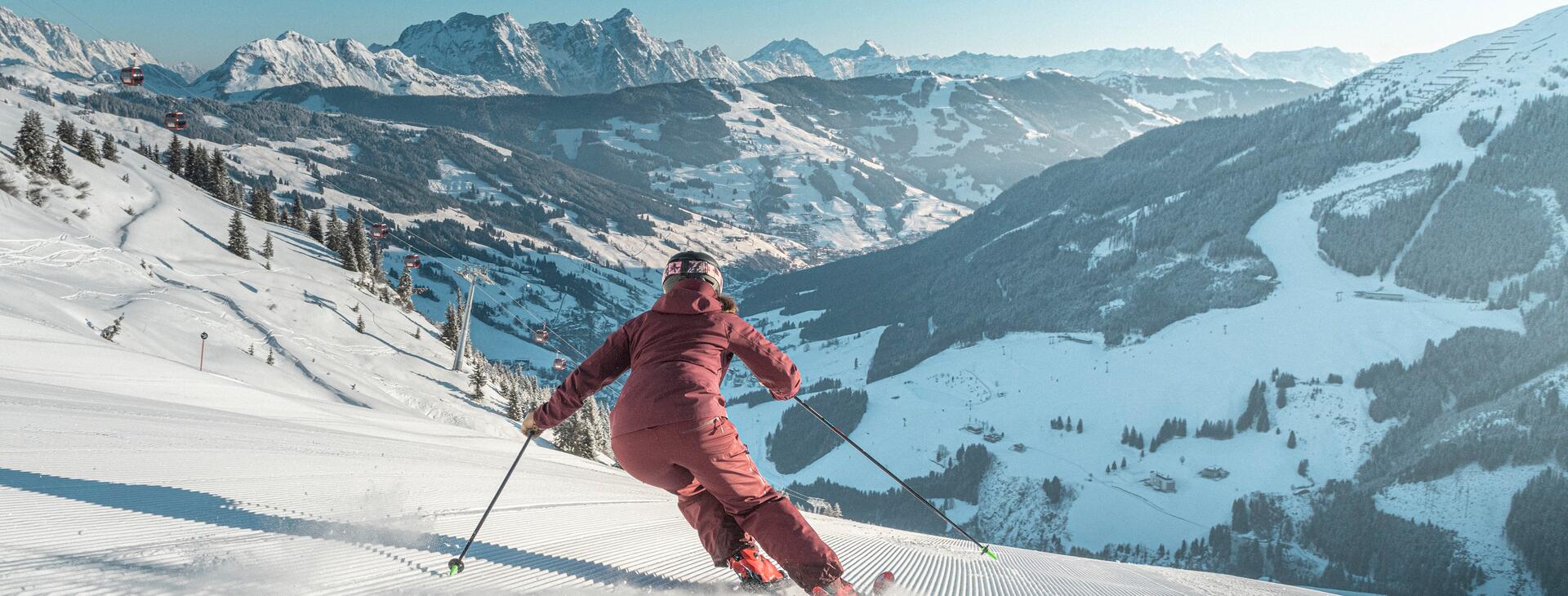 Skifahren Leogang