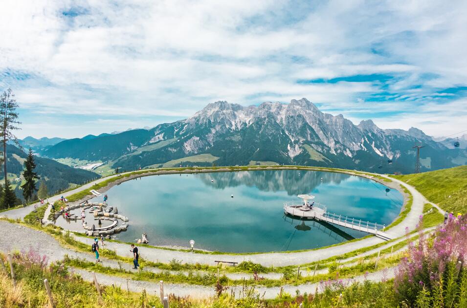 Bergsee Leogang