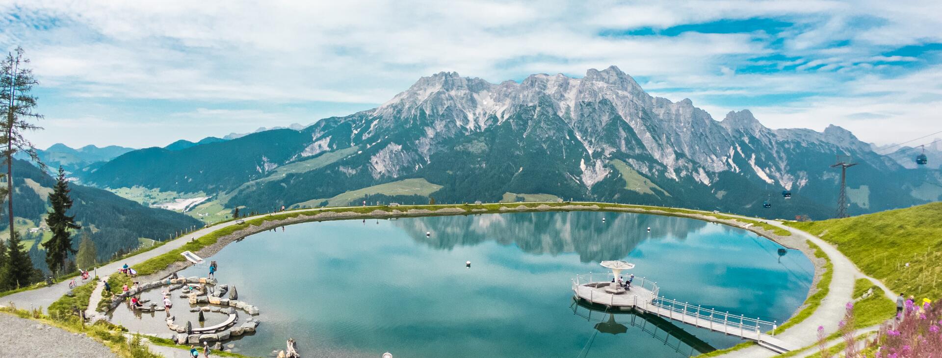 Bergsee Leogang