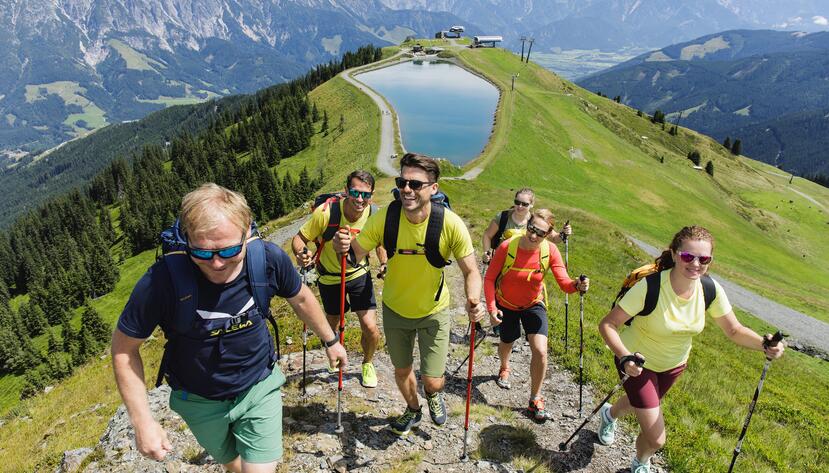 guided hikes Leogang