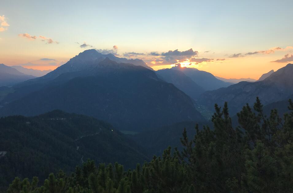 Sonnenuntergangswanderung Leogang