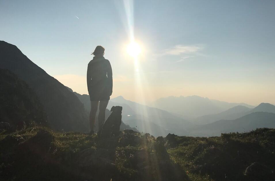 Sonnenaufgangswanderung in Leogang