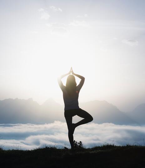 Yoga in den Bergen Salzburg