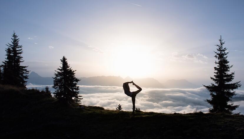 Yoga in den Bergen Salzburger Land